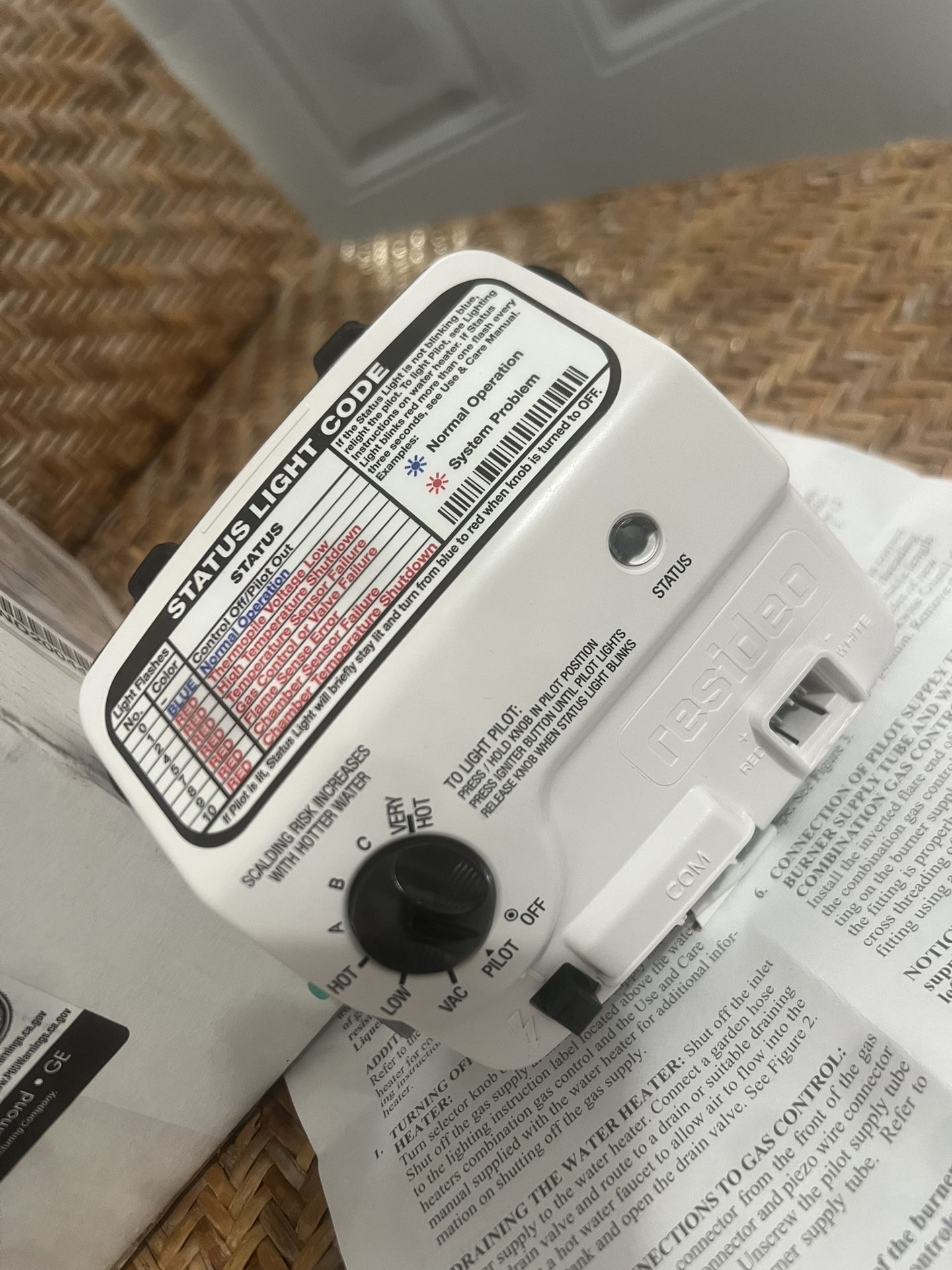 Resideo Gas Thermostat
