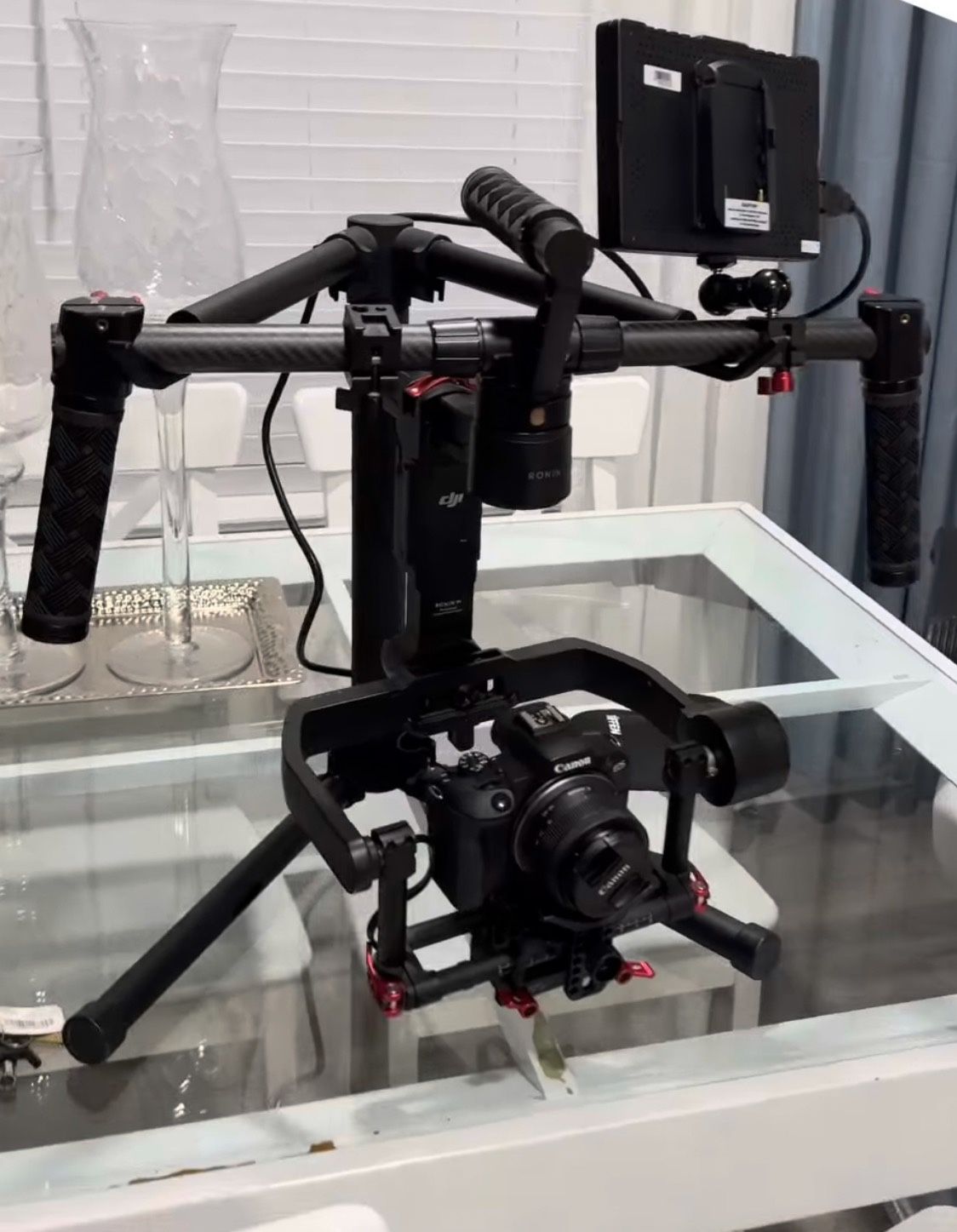 📸 DJI Ronin Gimbal + 4K Monitor Bundle + rig stand – Great Condition
