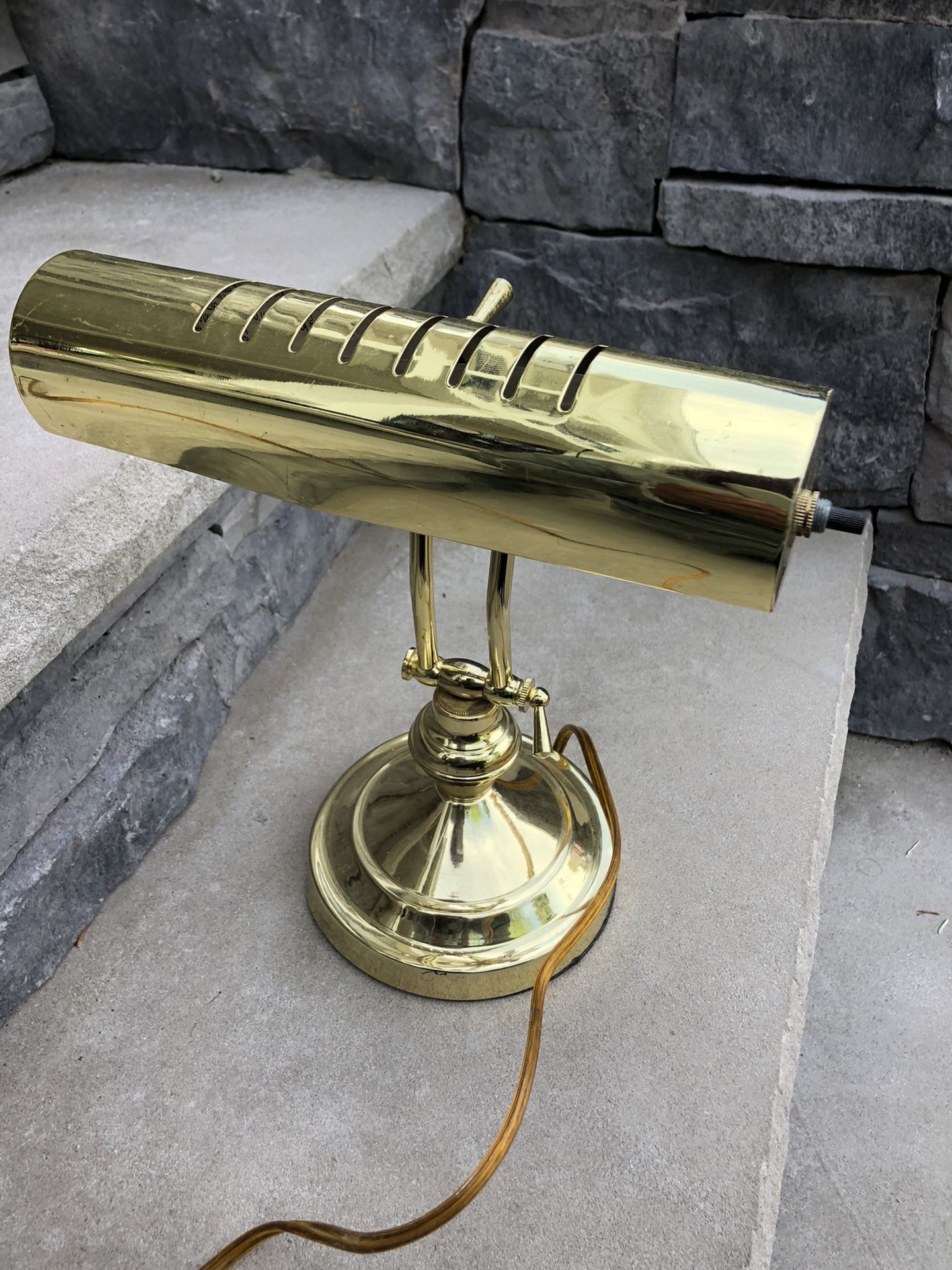 Brass Desk Lamp