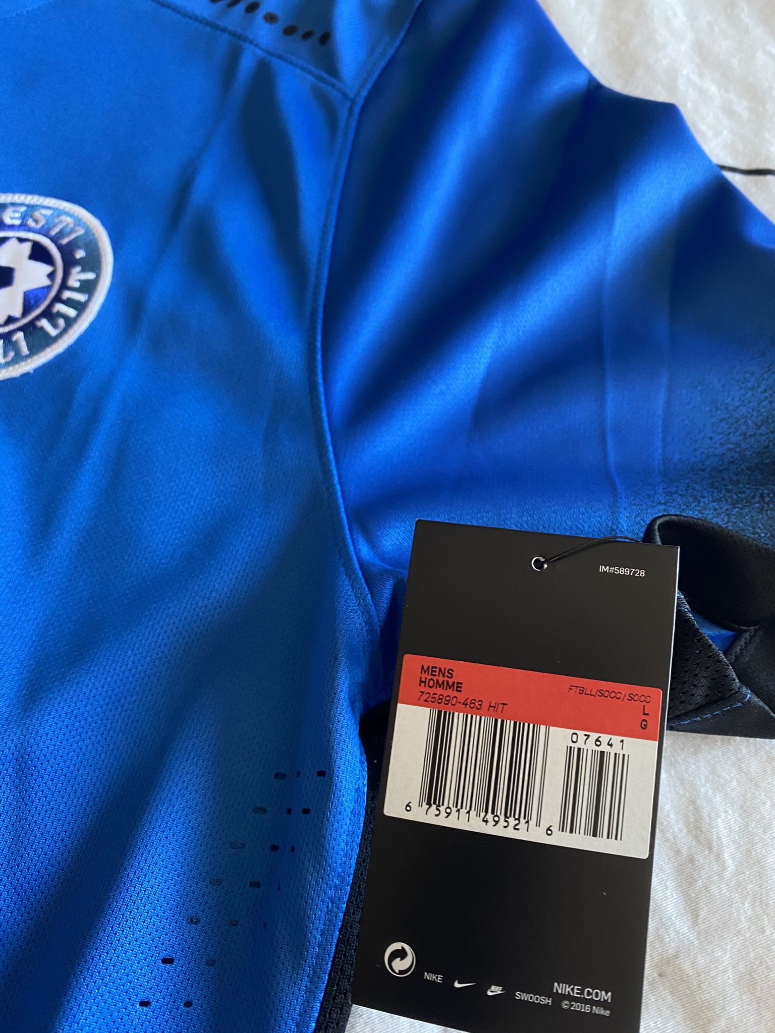 Estonia National Team Soccer Jersey, Nike