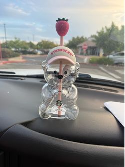 STARBUCKS BEARISTA GLASS CUP