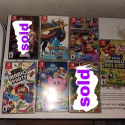 Nintendo Switch Games Bundle – Lot of 5
