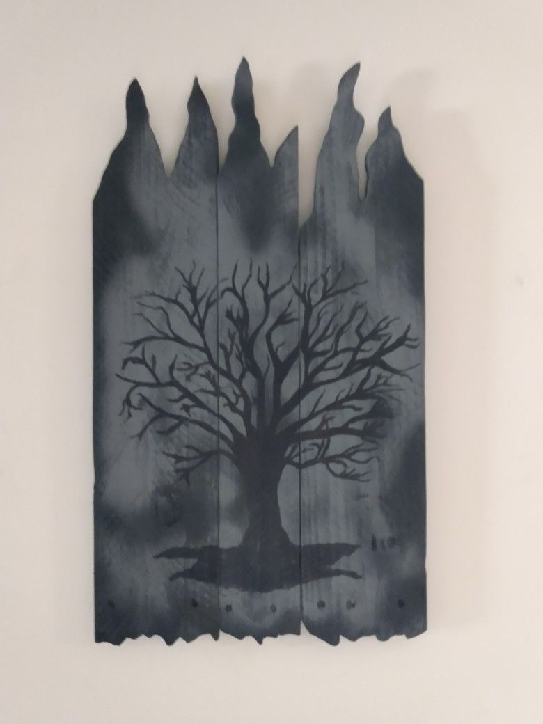 Black Tree Wall Hanging