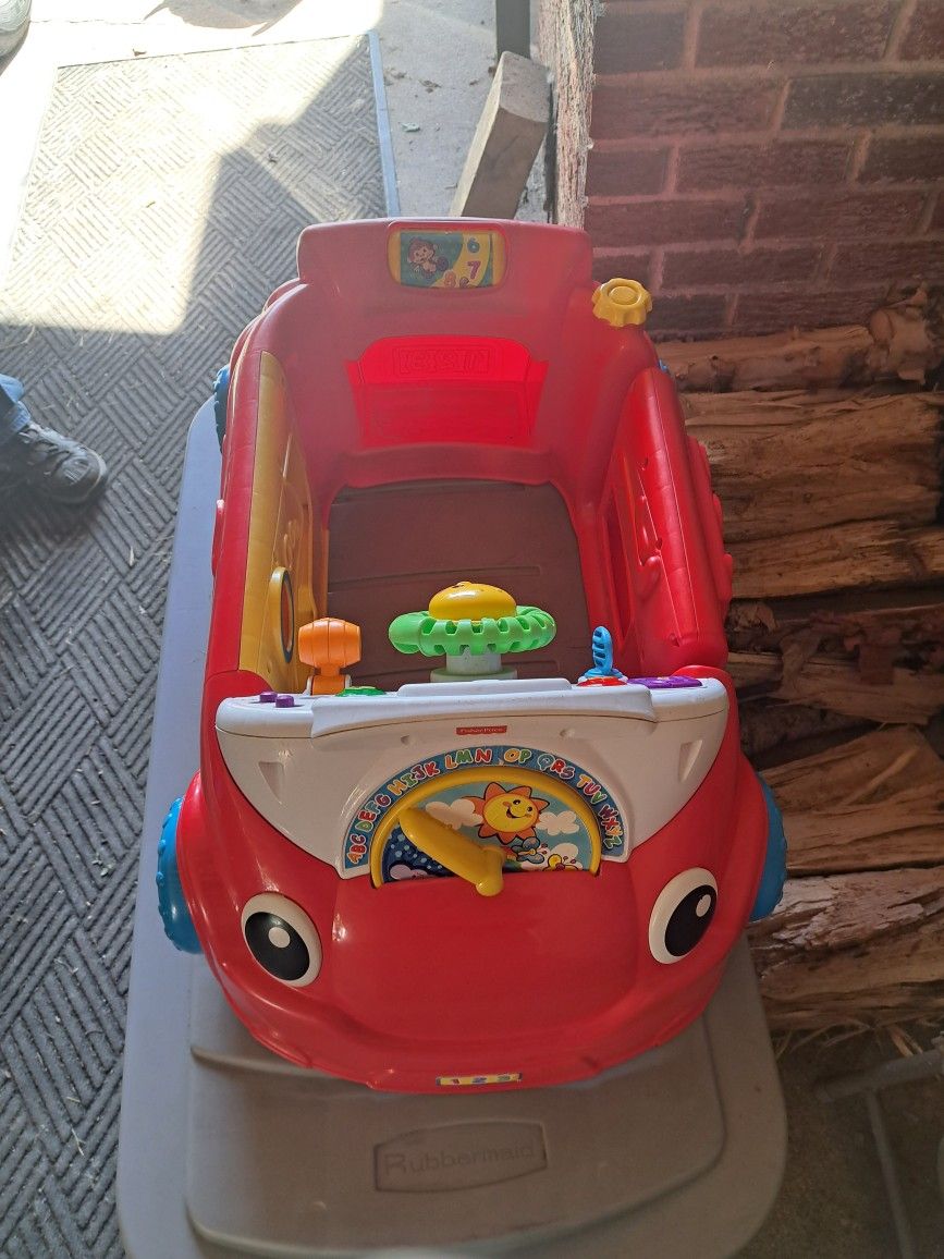Fisher Price Sit In Play Car