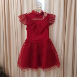 Red Christmas Dress Or Just Party Dress