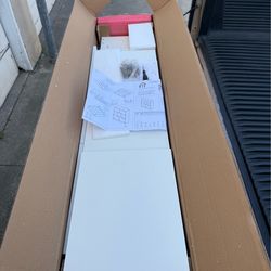 NEW Bookcase 7-Cube Shelf, Open Bookcase w/Base, Home Office Display Organizer