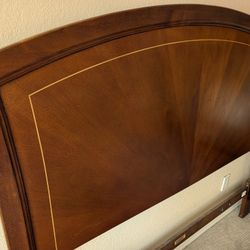 Rosewood Queen Solid Wood Bedframe