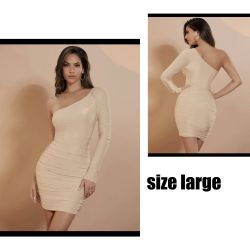 Beige Dress 