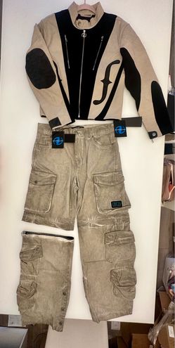 C.E.E.C LA high fashion Jacket and convertible  cargo pants