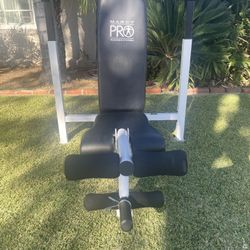 Marcy Pro Bench With Leg Extension