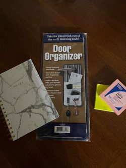 Door Organizer, Journal, and Note Pads