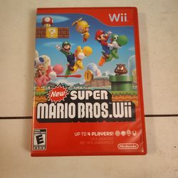 Wii New Super Mario Bros 