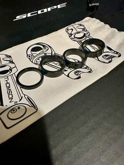 Alloy Black Spacers
