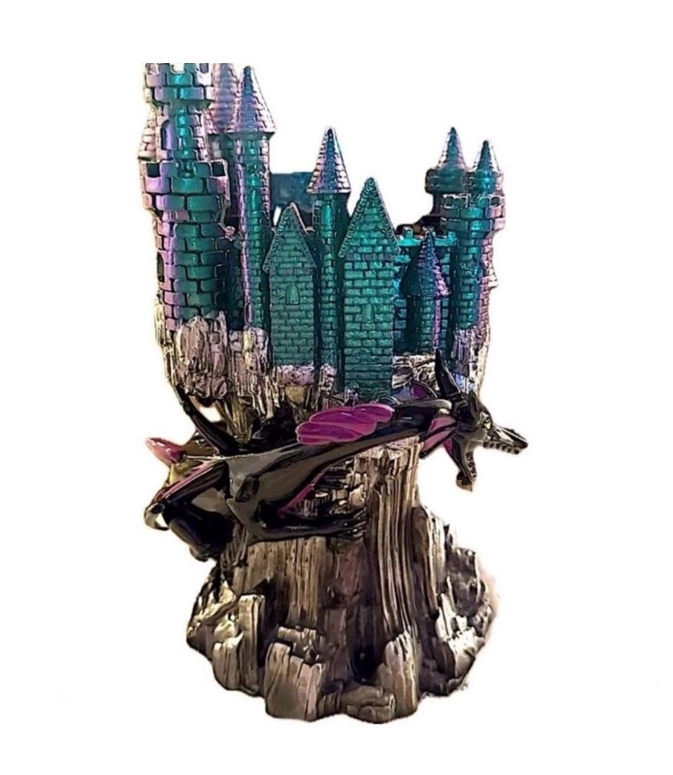 NEW Bath & Body Works Maleficent Dragon Castle Disney Villains Candle Holder 