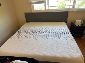 Nectar Luxe King Mattress 14” + Cooling Protector – Like New – Move Out Sale