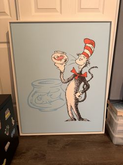 Cat In The Hat Canvas Art
