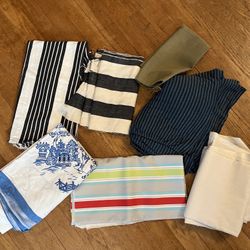 Bunch Of Fabric – All Clean – No Smoking Or Pets. Mostly cotton.