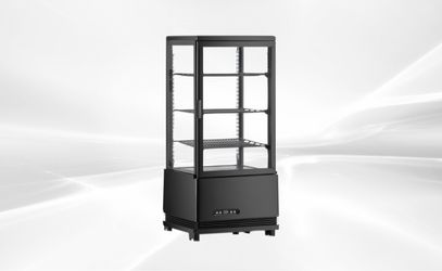 NSF Square 4 Sided Glass Refrigerator Display case Bakery CL-78