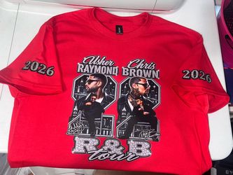 Custom R&B tour shirts