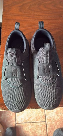 Nike AD Comfort Triple Black Unisex Women Sz 8,5
