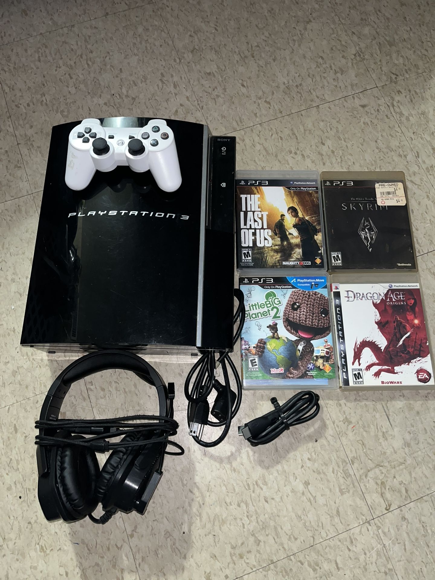 Ps3/4 Games/controller/headset
