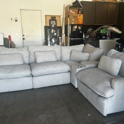 Reclining sectional Modular 