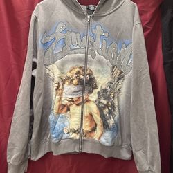 Mixed Emotions Zip Up Hoodie #streetwear #zipup #y2k