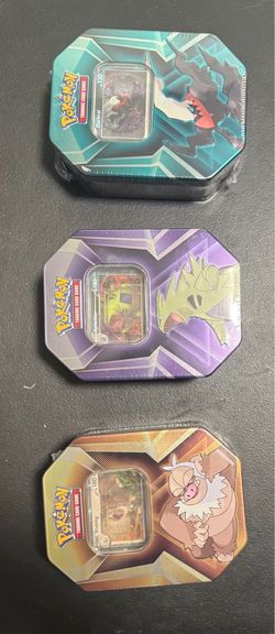 Pokemon tins