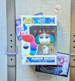 Rainbow Unicorn (Vaulted) Disney Parks Inside Out Pixar Funko Pop