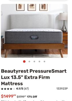 Twin Mattress , 1 Year old Almost New