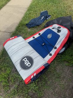 POP Board Co El Capitan 11’6 Inflatable Paddle Board, Complete Kit
