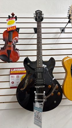 Oscar Schmidt Semi-Hollow Body Electric Guitar