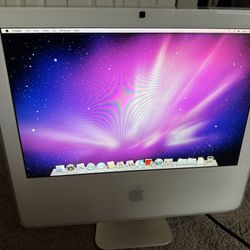 Apple iMac 17-inch Core 2 Duo 1.83 GHz 2GB RAM 160GB HDD A1195 2006 MAC OS 10.6