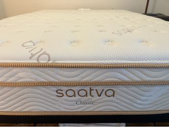 Saatva Classic Queen Mattress, Luxury Firm, 11.5"