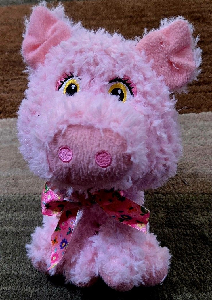 Cute Pink Pig Plush