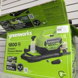 greenworks pressure washer 