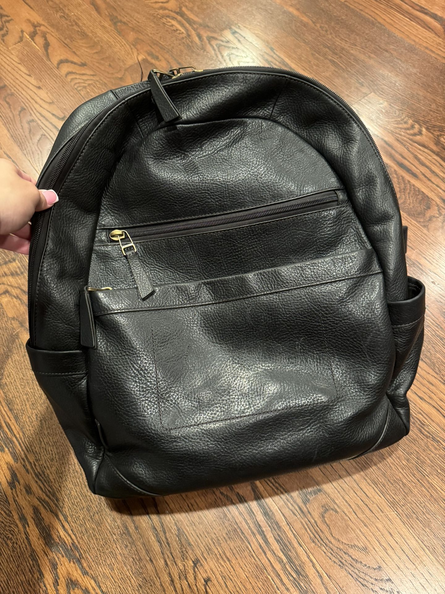 Leather Backpack