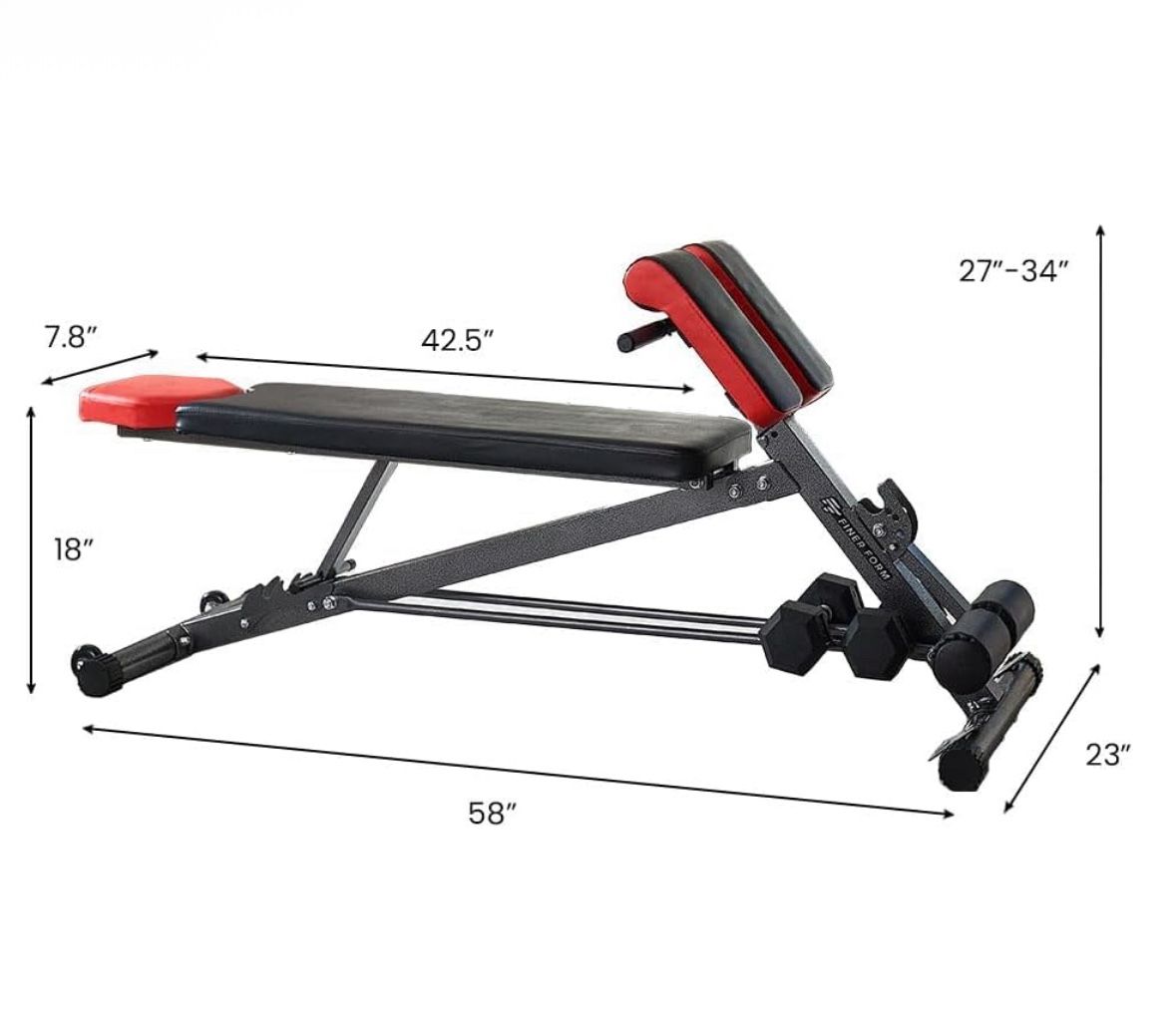 Adjustable Multi-functional Workout Bench