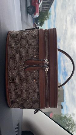 Coach diamond trail bag