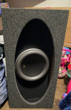 Jl audio w7 12 inch w box