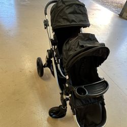 City Select Double Stroller With Tray $300