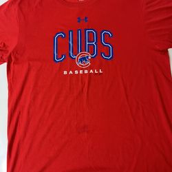 Under Armour Chicago Cubs Baseball T-Shirt - XL