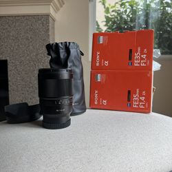 Sony FE 35 1.4 ZA Lens