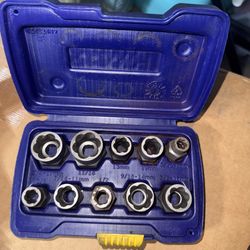 Irwin bolt extractor 10 piece set Complete