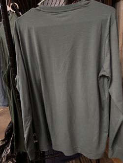 Blue green maybe turquoise long sleeve shirt