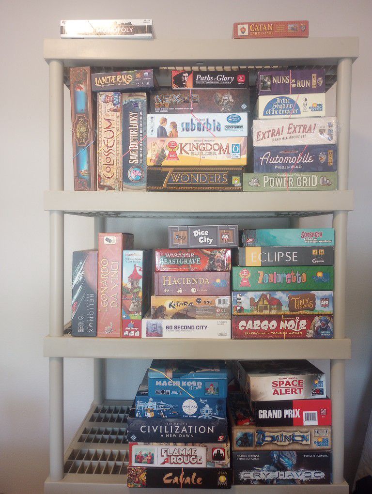 Large Board Game Collection