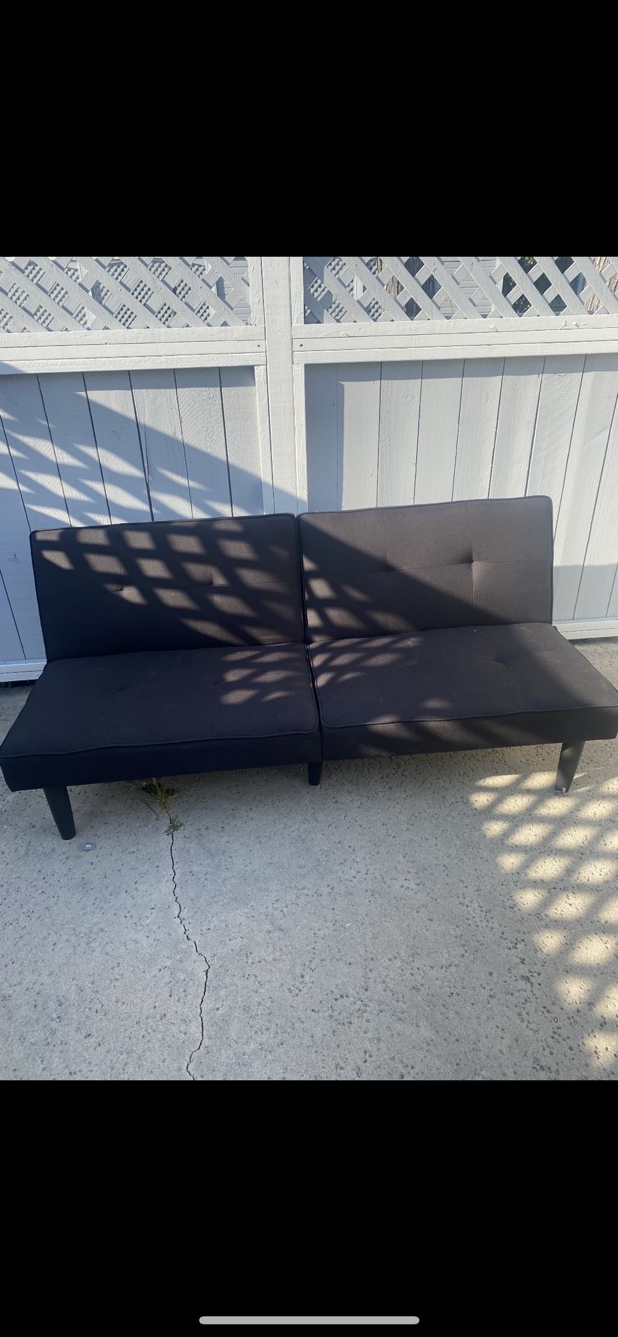 Black Futon $130 