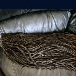 Long And Big Braided Wig 