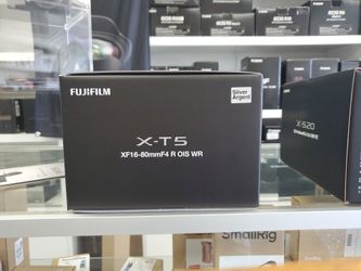 Fujifilm X-T5 With 16-80mm F4