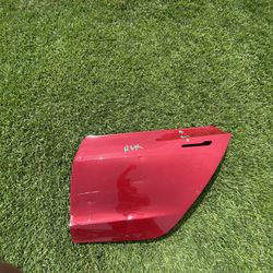 2017-2023 TESLA MODEL 3 REAR LEFT DOOR SHELL RED OEM 